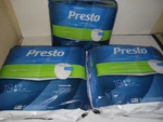 3 18 Count Presto Supreme Underwear Classic Lg Max Absorbency , New Sealed. Fixed Price $48.00.
