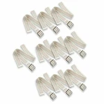 10PK Gait Transfer Belt Support For Caregiver Home Health Aid Seniors (white). Fixed Price $42.99.