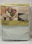 Priva Waterproof Mattress Sheet Protector Kids Adult 34X36 In White Quilted. Fixed Price $21.01.