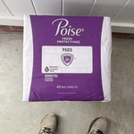 90 Count - Poise Fresh Protection Ultimate Long Incontinence Pads Disposable. Fixed Price $35.00.