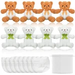 8 Sets Bear Blindfolded Changing Baby Shower Games Dolls Diapers For. Fixed Price $61.86.
