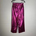 Blanknyc X Free People Women 25 Pink First Blush Vegan Leather Franklin Pant Nwt. Fixed Price $39.99.