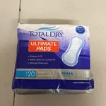 Total Dry Ultimate Pads For Moderate Bladder Control - 20 Per Package. Fixed Price $16.99.