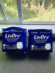 Livdry 2-PACK = 20CT Incontinence Underwear Overnight Comfort Leak Protection. Fixed Price $54.00.