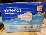 Attends Adult Ultimate Underwear Diapers Briefs Large 1 Case (72 Items). Fixed Price $12.00.