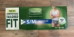 Depend Incontinence Underwear For Men Maximum Absorbency Size S/m. Fixed Price $50.00.