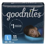 Goodnites Youth Absorbent Underwear Large 68 To 95 Lbs. 53362 44 Ct. Fixed Price $79.54.