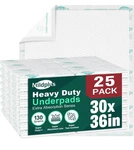 Medline Ultrasorbs Drypads 30" X 36", 25 Count - Super Absorbent Disposable Bed. Fixed Price $37.77.