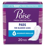 Poise Bladder Control Pads, Adult Women, Disposable. Fixed Price $12.38.