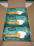 New 3-PACK Depend 20CT Sz S/m Incontinence Protection Maximum Absorbency Briefs. Fixed Price $54.99.