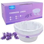 Elzrghs Liners For Bedside Commode, Portable Toilet, Pan, 100 Cou.... Fixed Price $30.12.