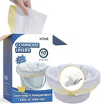 Kone Count Commode Liners Disposable Waste (pack Of 110), White. Fixed Price $37.29.