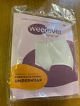 Leak-control Maximum Absorbency Washable Underwear 4XL Wearever Women, Beige. Fixed Price $18.99.