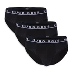 Nwt. Hugo Boss. 3 Pack. Size Cotton Stretch Brief. Black. Mrsp. $42.00. Fixed Price $32.00.