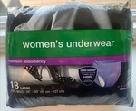 Cvs Womens Size Large Disposable Underwear Waist 38-50" Maximum Absorbency. Fixed Price $8.99.