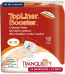 Tranquility Topliner Disposable Absorbent Booster Contour Pads For Bowel Incont. Fixed Price $26.98.