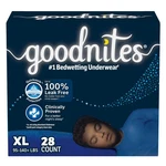 Goodnites Night Time Underwear, Extra Large For Boys Weighing 95 140 Lbs.. Fixed Price $49.30.