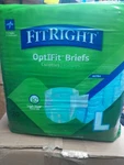Medline Fitright Optifit Ultra Adult Briefs Underwear 20 Ct. Lg 44-56 Inch. Fixed Price $16.45.