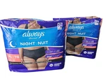 Always Discreet Night Extended Protection Underwear, Size Xl, 28 Count. Fixed Price $29.99.