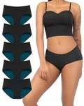 Tiichoo Women Panties Heavy Flow Menstrual Leak Proof Underwear Incontinence 3XL. Fixed Price $50.14.