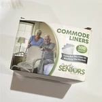 Simply Seniors Leak Resistant Commode Liners Disposable 100 Bags For Toilets. Fixed Price $30.49.