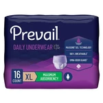 Prevail For Women Daily Disposable Underwear Female X-large Maximum. Fixed Price $17.52.