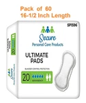 60 Count Bladder Control Secure Ultimate Super Heavy Absorbency SP1596. Fixed Price $36.49.