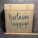 Hartmann Leather Overnight Bag Briefcase 18" Brown Clothing Compartment Lockable. Fixed Price $125.00.