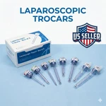 Laparoscopic Trocars Bladless Tip Surgical Medical Instrument Disposable -fda. Fixed Price $463.50.