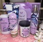Bath & Body Works Butterfly Cream/ Mist/shower Gel Candle 4PC + Gift Box. Fixed Price $59.99.