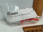 Orange Ambutech Marshmallow Rolling Cane Tip Hook Style For Blind Mobility. Fixed Price $15.49.