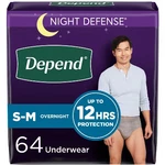 Depend Defense Incontinence Disposable Underwear For Men - Overnight. Fixed Price $39.09.