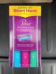 Poise Impressa Women's Bladder Supports Sizing Kit Size 1-2-3 Disposable. Fixed Price $32.77.
