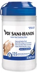 Pdi Sani-hands Sanitizing 135 Wipes/tub 12 Pack Mpn: P13472. Fixed Price $124.95.
