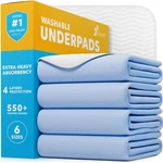Green Lifestyle Washable Underpads - Large Bed For Use Incontinence B.... Fixed Price $49.37.