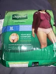 Depend Fit-flex Underwear Women Xl Maximum Absorbency 15 Pack Sealed. Fixed Price $17.00.