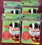 4-PACK Neat Solutions Tidy Topper Multi-use (10 Pads/pk). Sesame St. 15X19". Fixed Price $21.50.