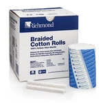 Richmond Dental 201226 Braided Cotton Rolls Medium 3/8" X 4" 250/PK. Fixed Price $31.43.