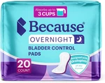 Because Overnight Incontinence Pads For Women Moderate-to-heavy Absorbency. Fixed Price $23.78.