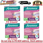 Assurance Women's Incontinence & Postpartum Underwear, Small / Medium, Maximum. Fixed Price $34.97.