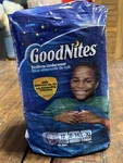 2012 Goodnites Boys L/xl Jumbo Count Bedtime Underwear Camo Design. Fixed Price $67.00.