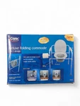 Carex Deluxe Folding Commode 3-IN-1 Chair B341-00 New Sealed Box Wear. Fixed Price $44.95.
