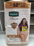 Depend Silhouette Adult Incontinence & Postpartum Bladder Leak Underwear Xl 18CT. Fixed Price $20.85.