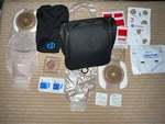 Stoma Supply Kit Bag Hollister Travel Barriar Lubricating Skin Cloak Pouch Oston. Fixed Price $120.13.
