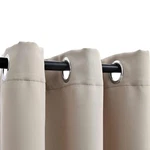 Curtains 2 Pcs Roller Blackout Window Blinds With Rings Fabric Vidaxl. Fixed Price $38.99.