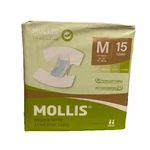 Mollis Adult Diapers For Women And Men, Unisex Disposable Incontinence Briefs,. Fixed Price $11.77.
