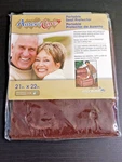 Americare 21"X 22" Portable Seat Protector Brown For Wheelchair. Fixed Price $18.67.
