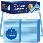 Disposable Bed Pads For Incontinence 23" X 36" - 40 Count, Large C.... Fixed Price $51.37.