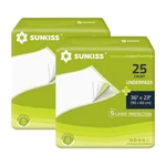 Sunkiss Trustplus 36" X 23" Disposable Bed Pads For Adults And Kids, Super Ab.... Fixed Price $45.05.