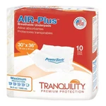 Tranquility Air Plus Breathable Underpad 30X36" Polymer Peach Heavy Absorb 10 Ct. Fixed Price $26.63.